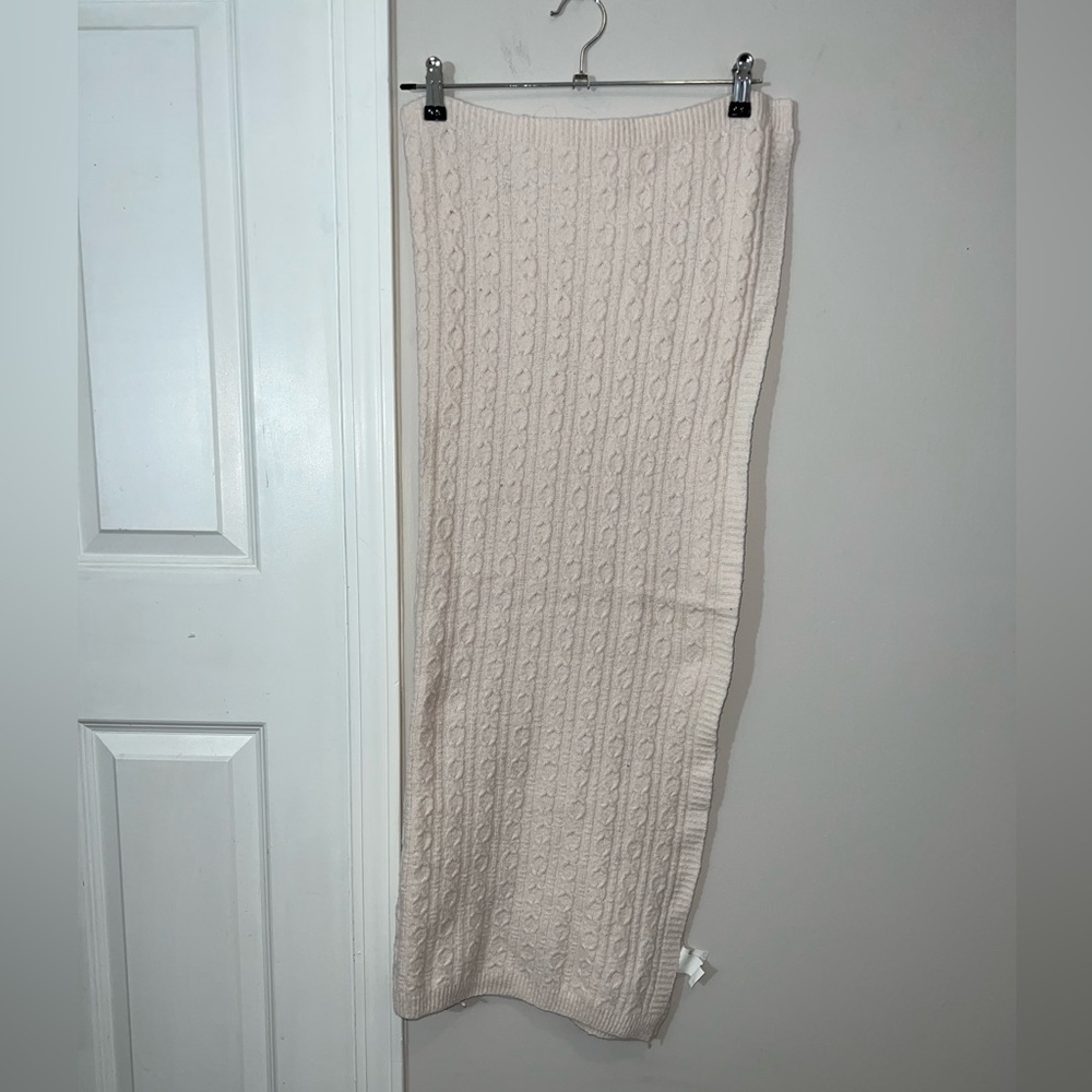 Bonbini NY Pink Knit Baby Blanket Infant Girls Super Soft Yarn,0-6 mos
